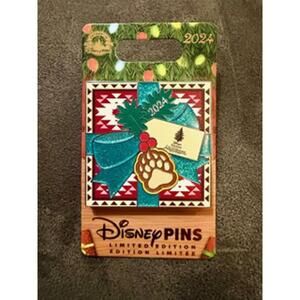 2024 Limited Edition 2500 Grand Californian Hotel Christmas Pin